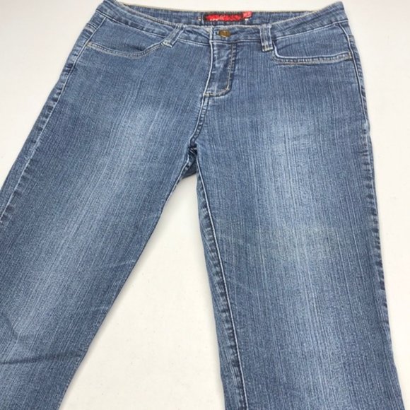 LIKE NEW VINTAGE RED LABEL BOOTCUT JEANS 30x30 ⭐️ - Picture 3 of 12